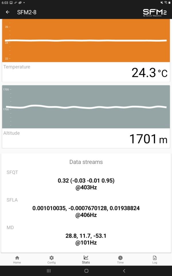 9 DOF Wearable IMU Sensor with BLE and USB Interfaces up to 833Hz