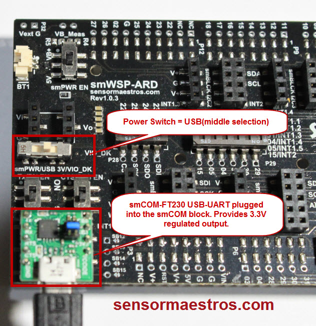 smWSP-ARD: Arduino Compatible Rapid Prototyping Platform - SensorMaestros